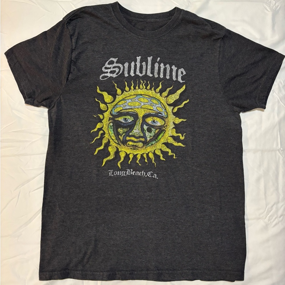 Sublime Black Graphic T-Shirt M